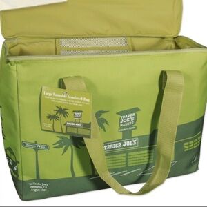 Trader Joe's Green Insulated Bag